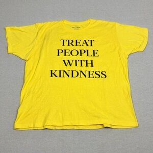 Harry Styles Official Yellow Tee Shirt Treat People With Kindness Size L